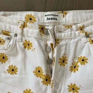 Reformation — Daisy Printed Jeans